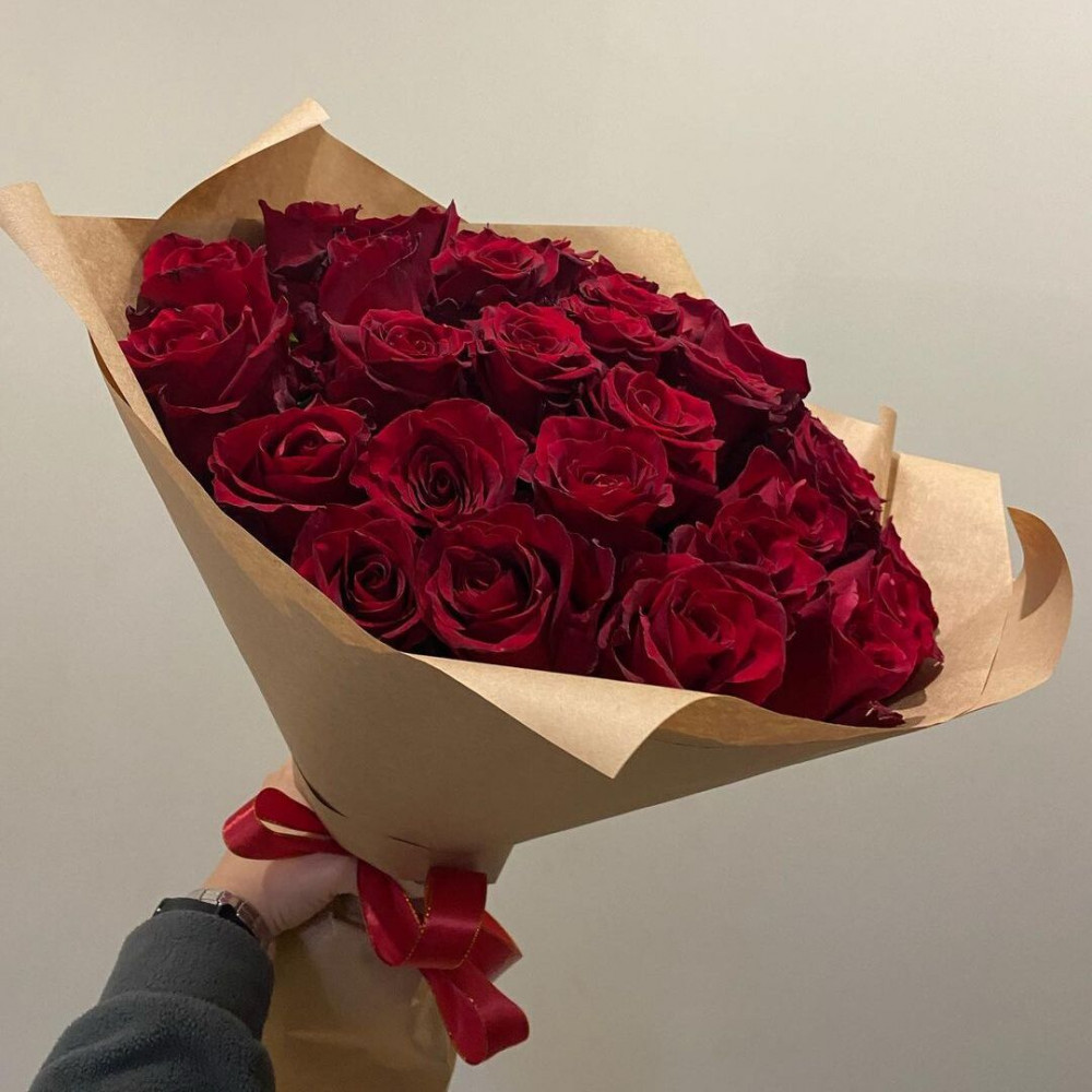 Букет цветов «Букет из 23 роз»